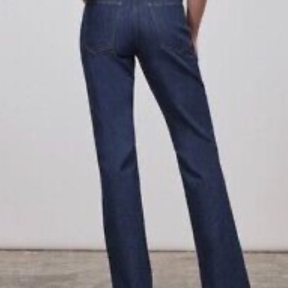 NWT ZARA 70’s Bootcut in Denny Blue - Picture 3 of 7